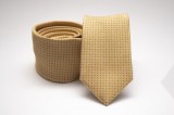 Premium Krawatte - Kanariengelb Gepunktet