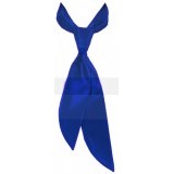 Satin Damenkrawatte - Blau Damen Krawatte, Fliege
