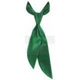 Satin Damenkrawatte - Grün Damen Krawatte, Fliege