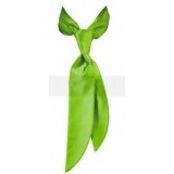 Satin Damenkrawatte - Limettengrün Damen Krawatte, Fliege
