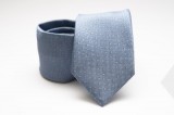 Premium Krawatte - Blau Gemustert