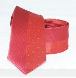   Goldenland Slim Krawatte - Rot gepunktet