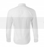 Slim Langarm Hemd - Weiß