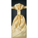 Hochzeit Krawatte mit Einstecktuch - Golden