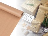 Geschenkpapier Natural 70x200 cm Geschenke einpacken