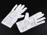 Spitzen Handschuhe - Weiß Damen Produkten