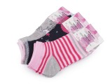       Fesselsocken Mädchen Baumwolle - 3 St./Packung Kinder Socken, Hausschuhe