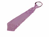 Krawatte mit Paillette - Fuchsia Damen Krawatte, Fliege