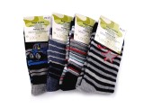 Baumwollsocken für Jungen - 4 St./Packung Kinder Socken, Hausschuhe