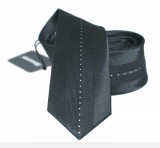          NM Slim Krawatte - Schwarz gepunktet