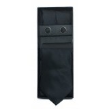 Newsmen Krawatte Set - Schwarz Unifarbige Krawatten