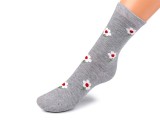 Damen Baumwollsocken Herzen - 5 Paare Damensocken,  Strumpfhosen