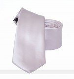          NM Slim Satin Krawatte - Puderrosa Unifarbige Krawatten