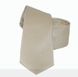 NM Slim Krawatte - Beige Unifarbige Krawatten