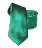          NM Slim Satin Krawatte - Grün Unifarbige Krawatten