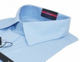  Newsmen Langarm Hemd - Hellblau Einfarbige Hemden