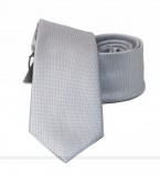          NM Slim Krawatte - Silber Unifarbige Krawatten