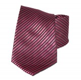 Classic Premium Krawatte - Bordeaux gestreift