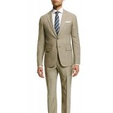 Parker Slim fit Anzug - Beige