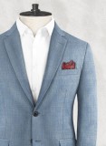  Vollschlank Anzug - Parker - Hellblau