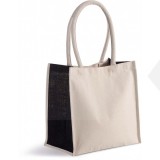                                               Baumwoll-/Jute-Shoppingtasche Damen Tasche, Geldbörse, Gürtel