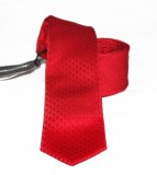          NM Slim Krawatte - Rot gemustert Kleine gemusterte Krawatten