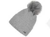  Wintermütze für Damen mit Bommel Hut, Mütze