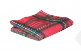 Kinder Einstecktuch aus Baumwolle - Royal Stewart tartan