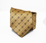 Classic Premium Krawatte - Golden gemustert