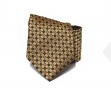 Classic Premium Krawatte - Golden kariert