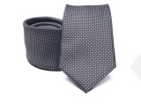Premium Krawatte - Grau gepunktet