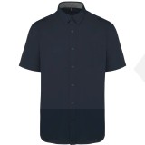        Comfort fit langarm Hemd - Schwarz Einfarbige Hemden