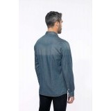 MEN'S LONG-SLEEVED DENIM SHIRT Slim/Smart Fit