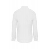      MEN'S LONG-SLEEVED MANDARIN COLLAR SHIRT Einfarbige Hemden