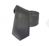          NM Slim Krawatte - Dunkelgrau Unifarbige Krawatten