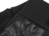              Handschuhe für Damen mit Öko-Leder verziert Damen Handschuhe,Winterschal
