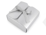 Geschenkbox mit Herzen und Schleife - 12 St. Geschenke einpacken