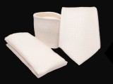           Premium Krawatte Set - Puderig