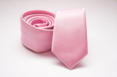 Rossini Slim Krawatte - Rosa   Unifarbige Krawatten