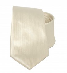 Goldenland Slim Krawatte - Natur   Unifarbige Krawatten
