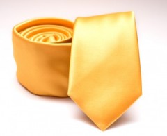 Rossini Slim Krawatte - Gelb Unifarbige Krawatten