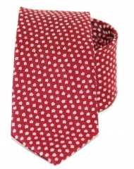 Goldenland Slim Krawatte - Rot Gemusterte Krawatten