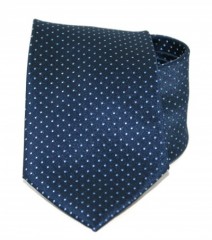 Goldenland Slim Krawatte - Blau Gepunktet Kleine gemusterte Krawatten