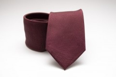 Premium Seidenkrawatte - Burgunderrot Gepunktet Kleine gemusterte Krawatten