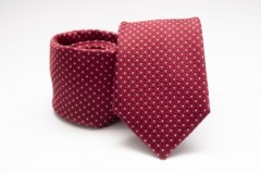 Premium Seidenkrawatte - Rot Gepunktet Kleine gemusterte Krawatten