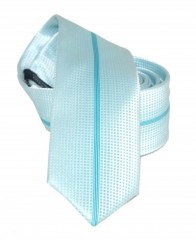 Goldenland Slim Krawatte - Minze Gestreift Gestreifte Krawatten