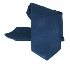 Krawatte Set - Dunkelblau Unifarbige Krawatten