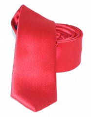 Goldenland Slim Krawatte - Rot Unifarbige Krawatten