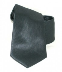 Goldenland Slim Krawatte - Dunkelgrau Unifarbige Krawatten