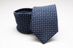 Premium Krawatte - Dunkelblau Kariert Karierte Krawatten